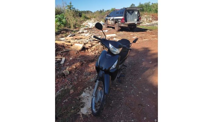 Quedas - Polícia Civil recupera motocicleta furta na manhã de terça-feira